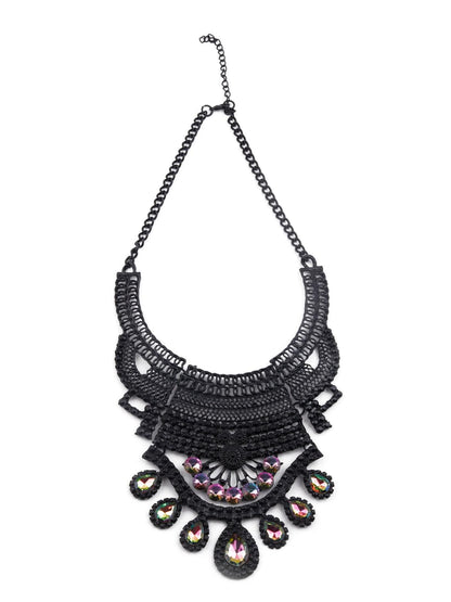 Women's Gorgeous Black Silhouette Necklace For Women - Odette