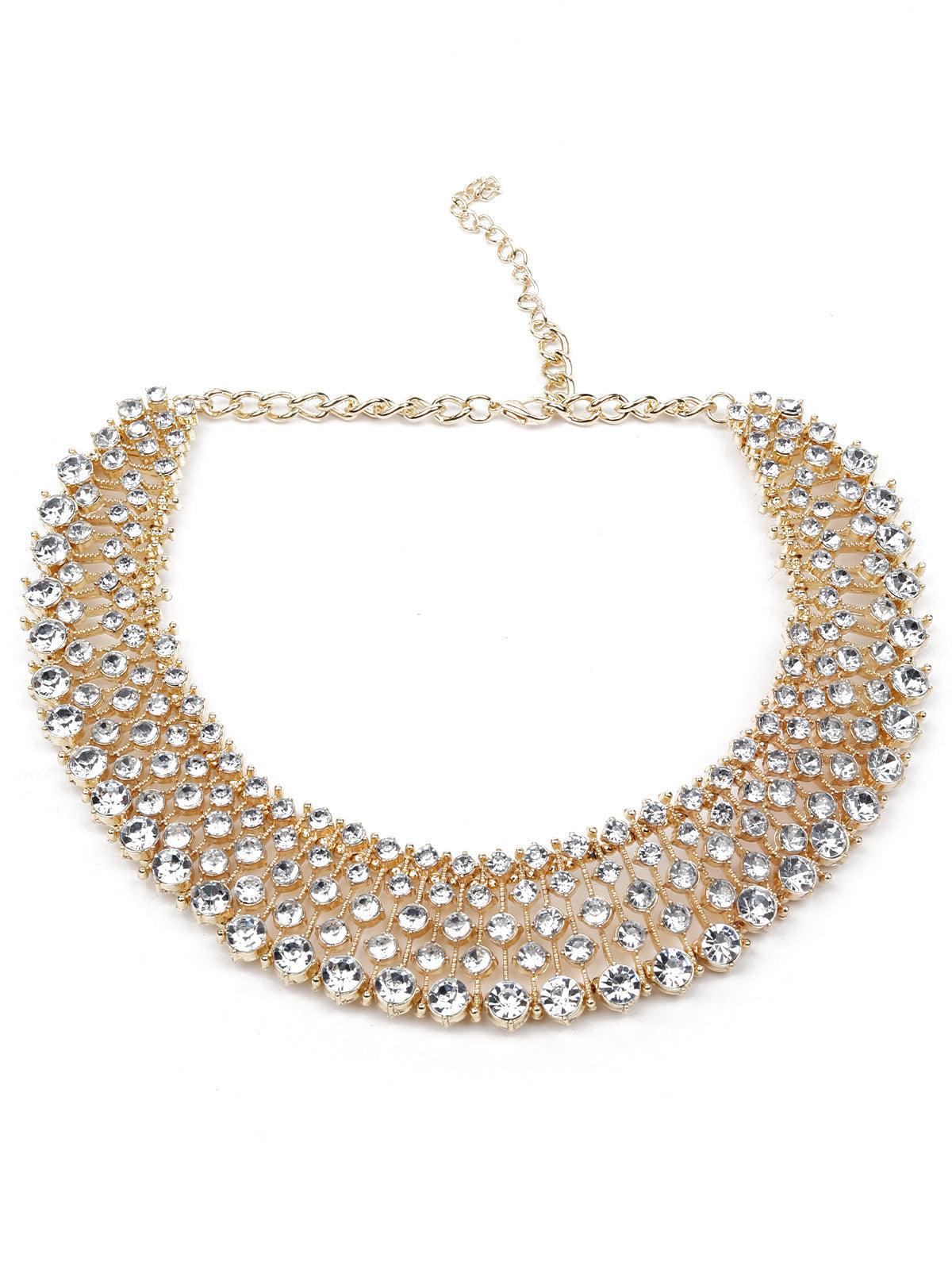 Women's Gorgeous Princess Studded Necklace - Odette