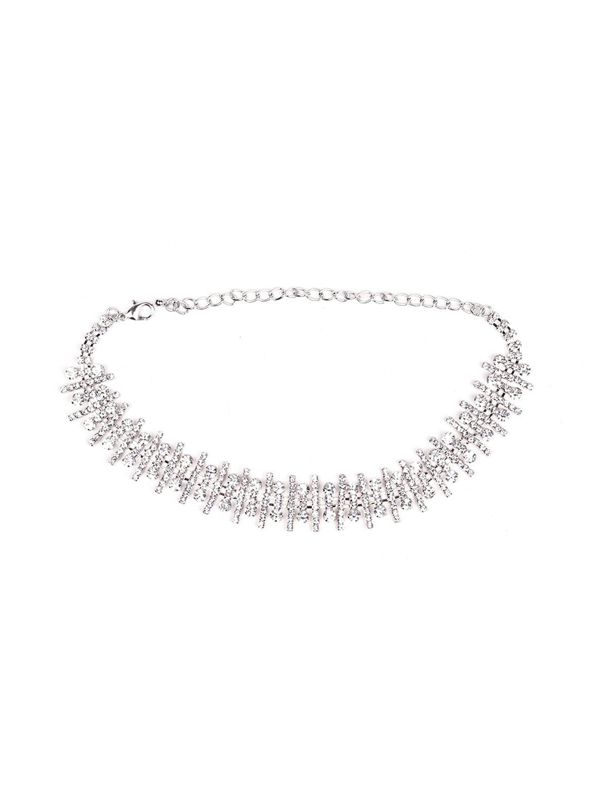 Women's Sparkling Bright Crystal Choker - Odette