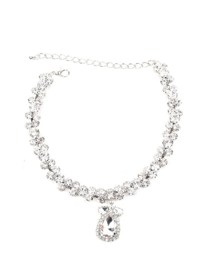 Women's Sparkling Crystal-Embellished Princess Necklace - Odette