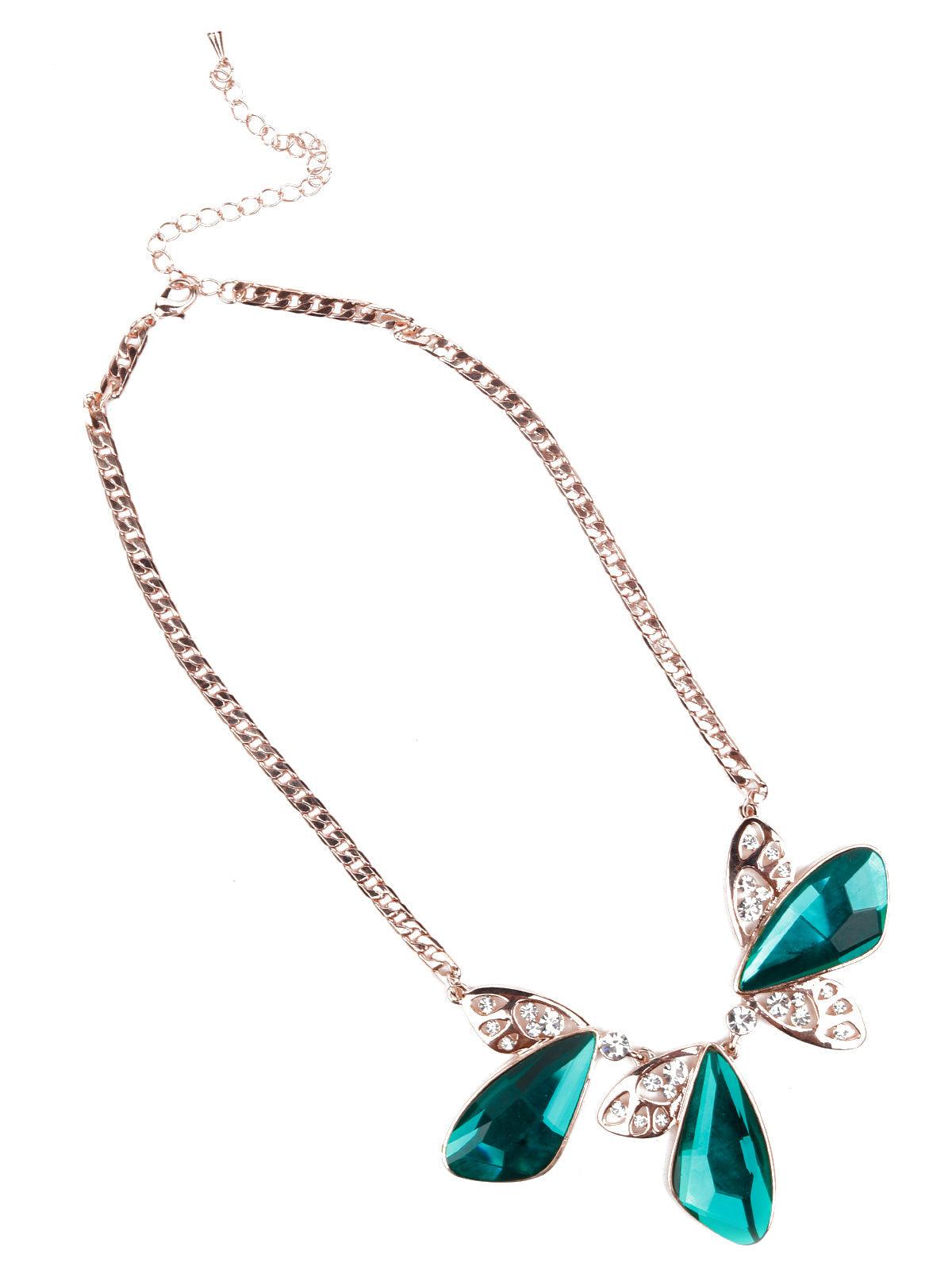 Women's Turquoise Princess Necklace - Odette